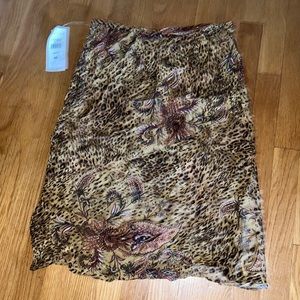 Norton McNaughton Brown Skirt Size M